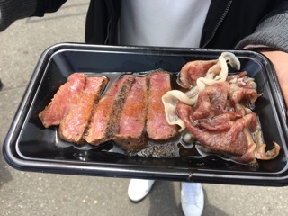 肉フェスTOKYO2017 佐賀牛厚切りステーキ＆焼しゃぶ